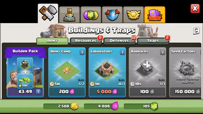 Clash of Clans android App screenshot 16