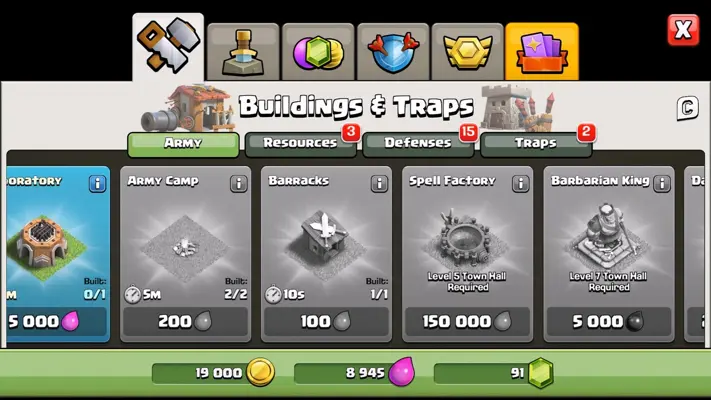 Clash of Clans android App screenshot 22